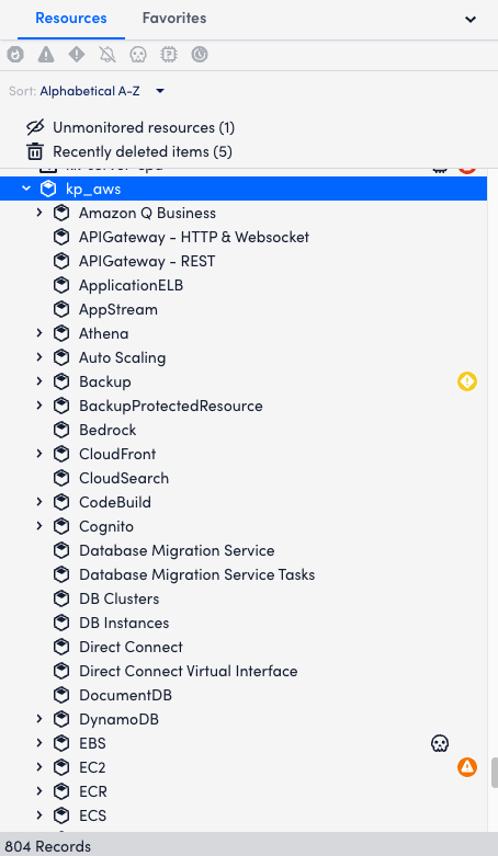 manage AWS account